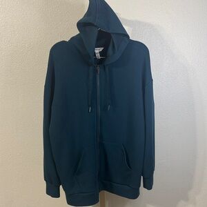 SPANX Women's Deep Blue Hoodie